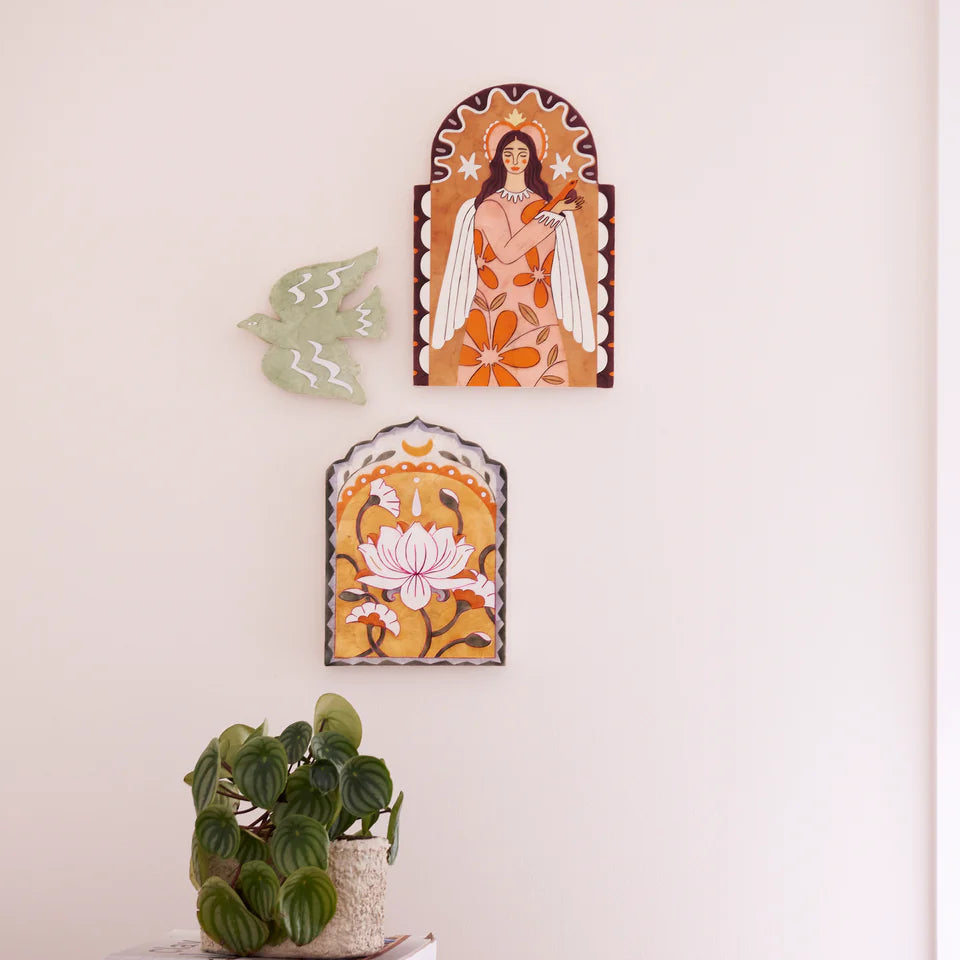 Gardienne Angel Mustard Wall Art