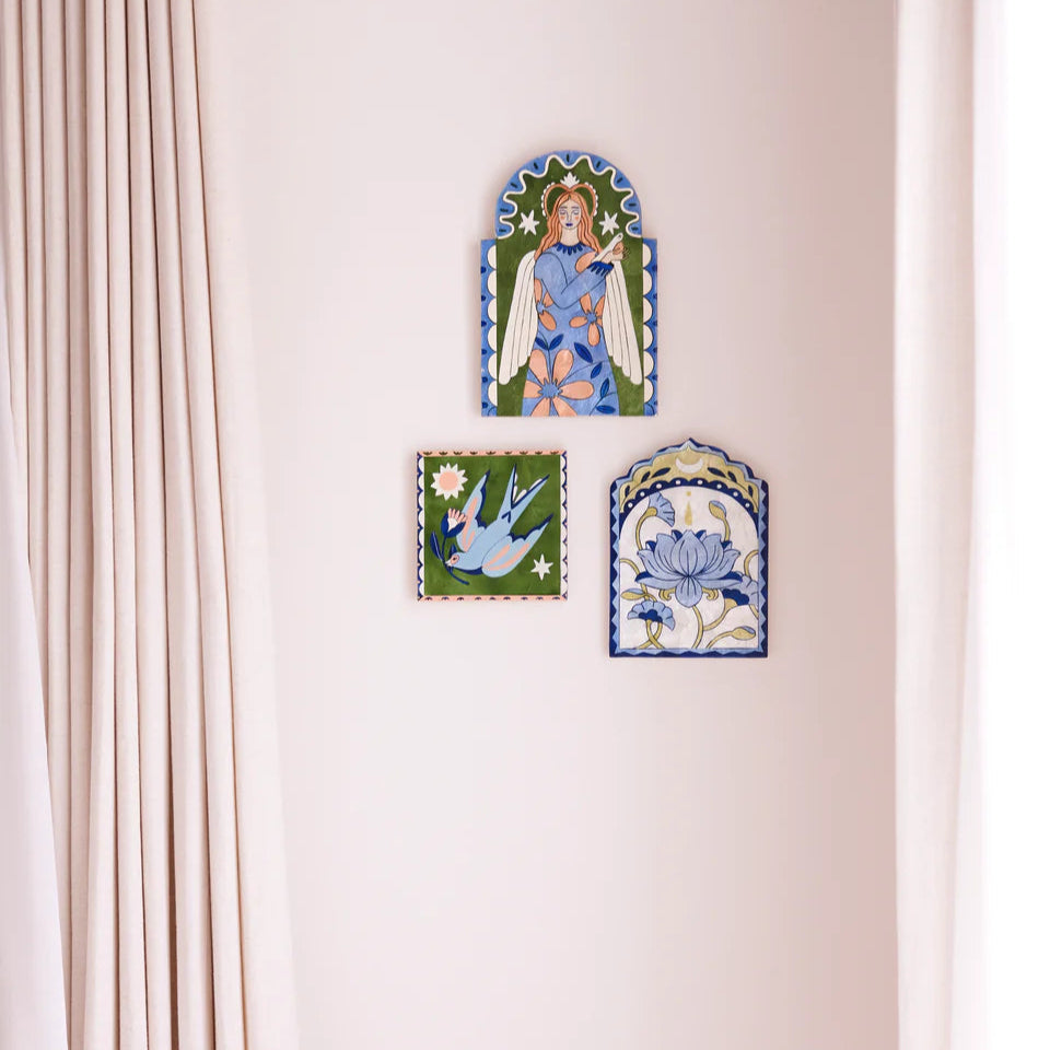 Gardienne Angel Green Wall Art