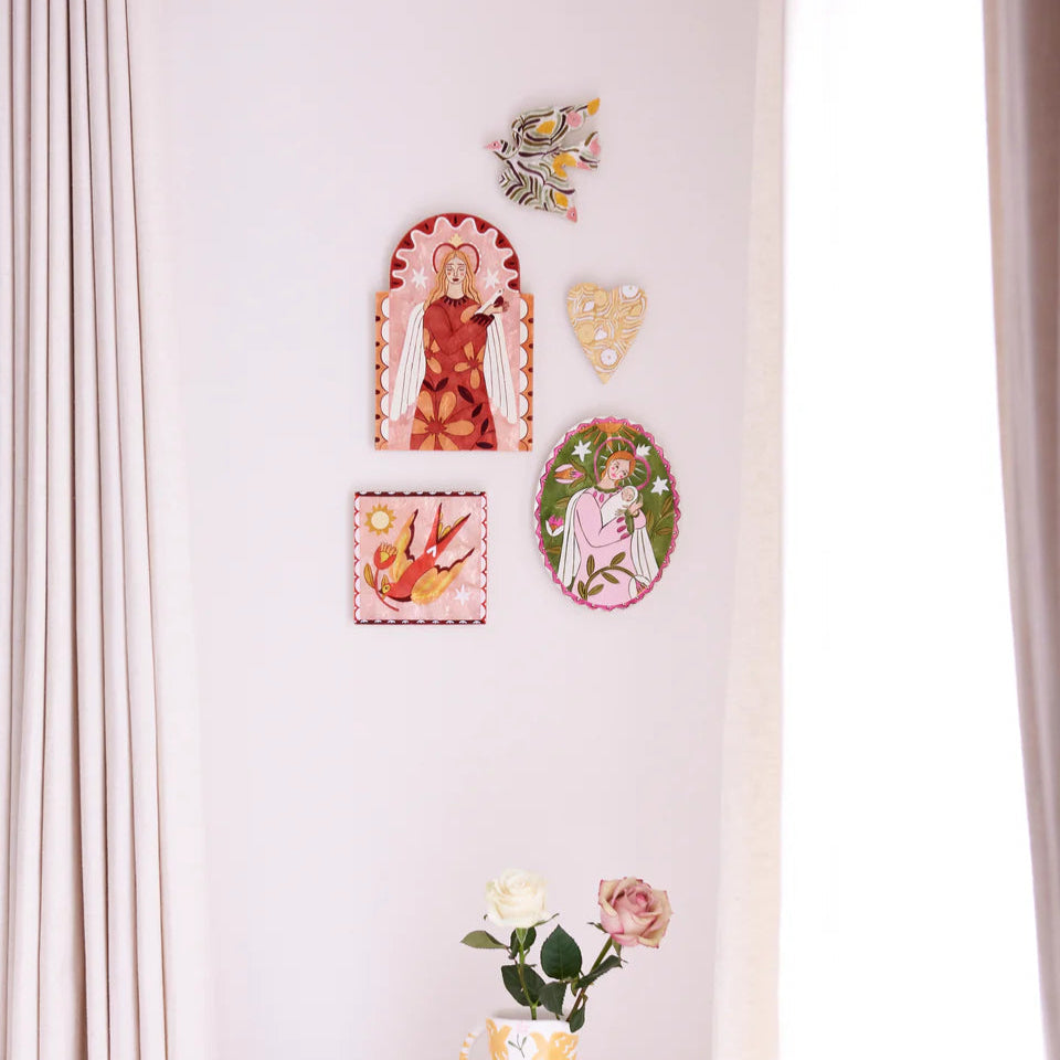 Gardienne Bebe Green Wall Art