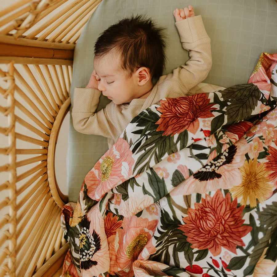 Snug as a Les Fleurs Swaddle