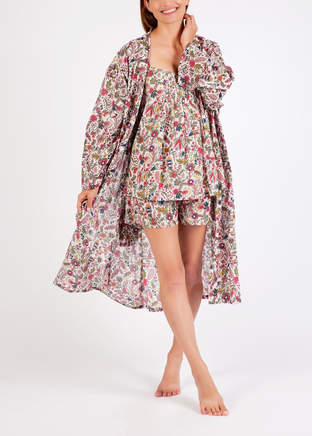 Floral Robe