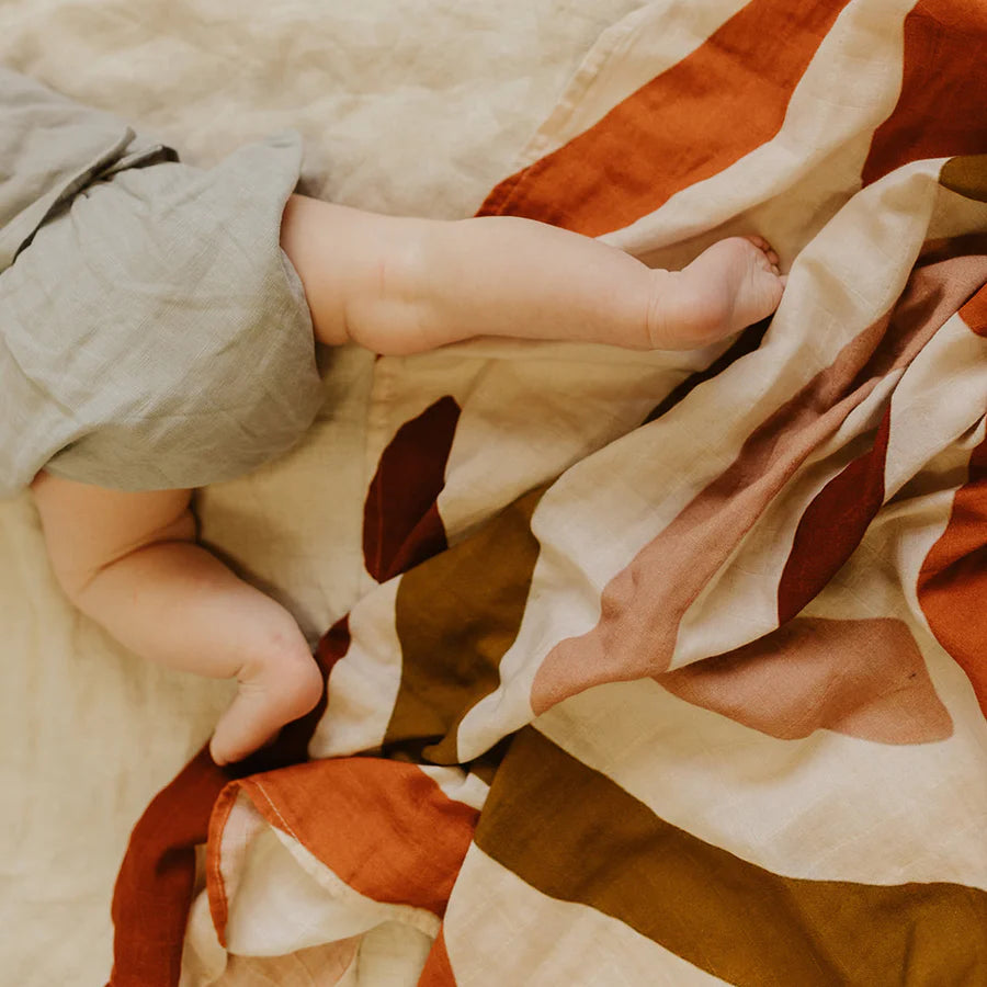 Snug as a Bub Bohemian Rainbow Swaddle