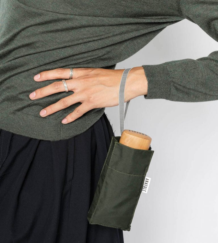 Anatole Micro-Umbrella - Leonard (Khaki)