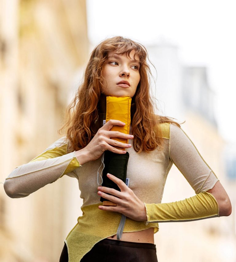 Anatole Micro-Umbrella - Martin (Mustard)