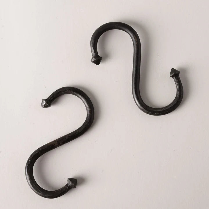Iron 'S' Hook - 2 sizes