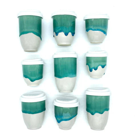 Pottery for the Planet Travel Cup - Glacier