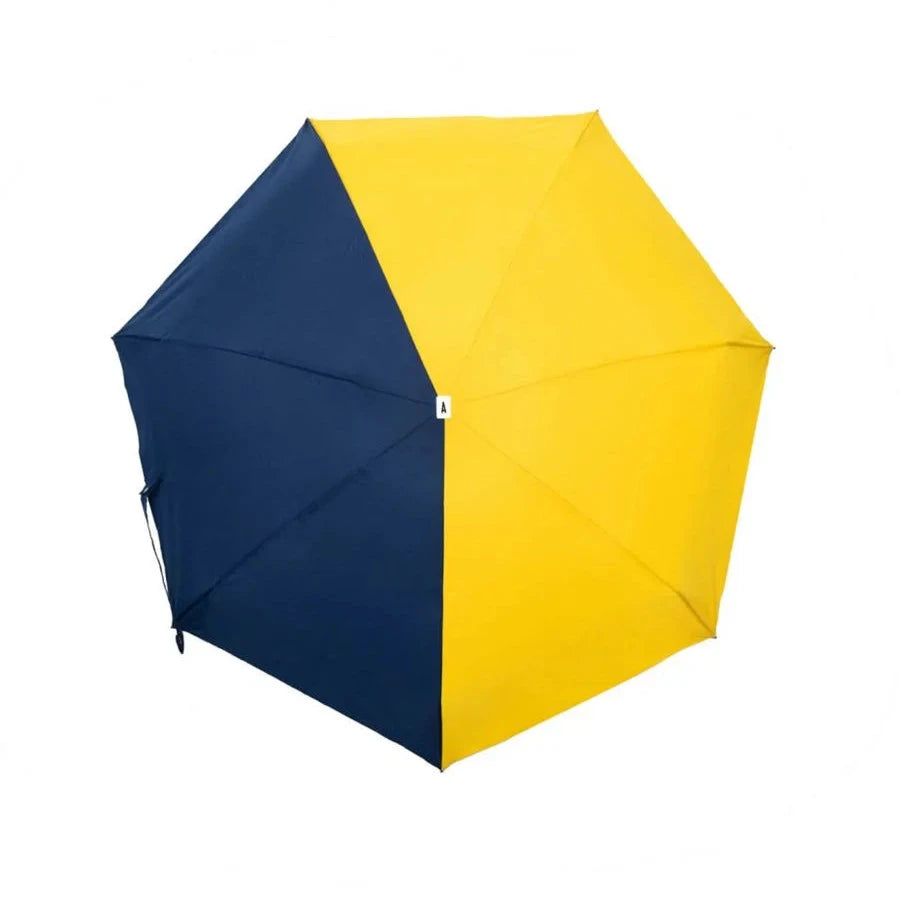 Anatole Micro-Umbrella - Two Toned - Sydney (yellow and navy blue)