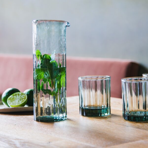 Reed Carafe - 1 Litre - Smokey Green