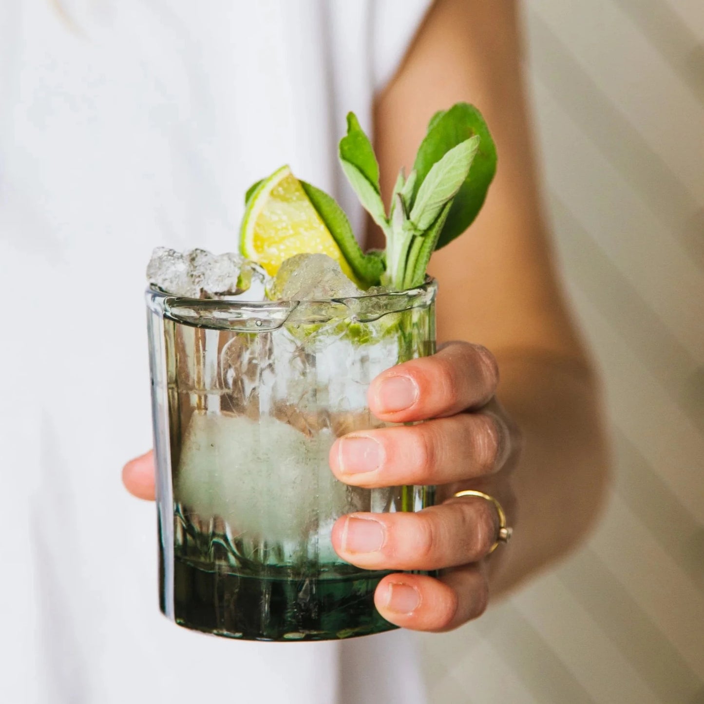 Reed Tumbler - Smokey Green