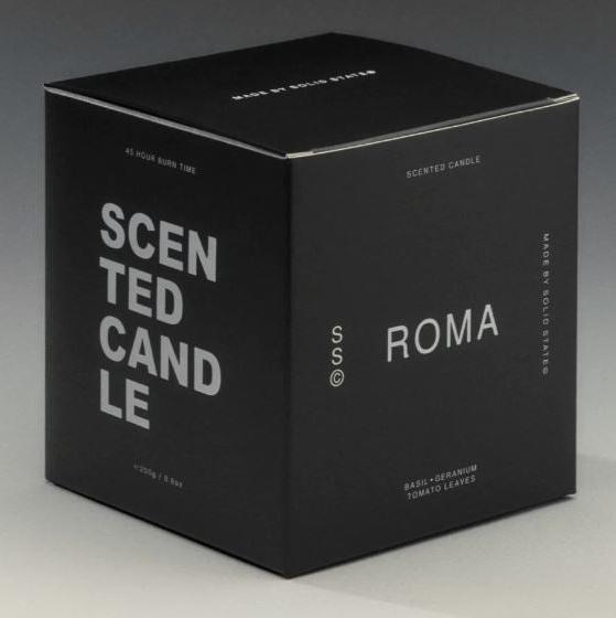 Solid State Scented Candles for men (and women) - 4 varieties