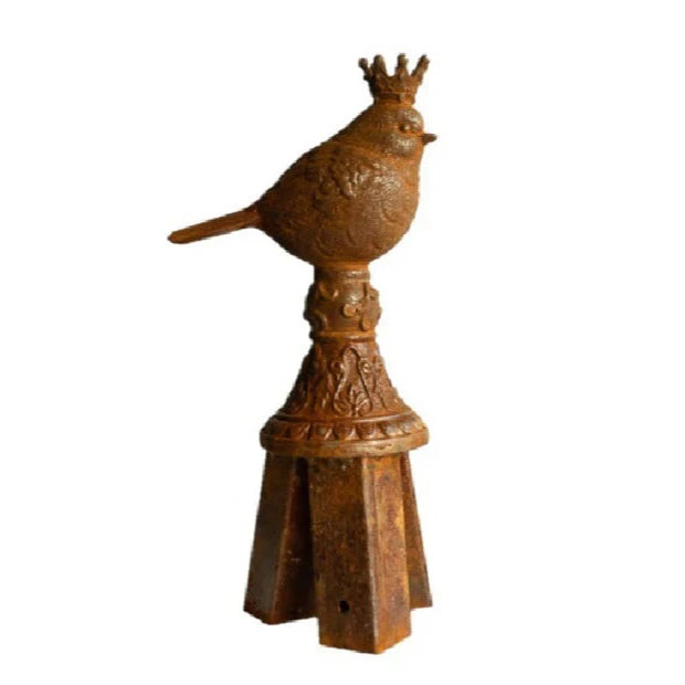 Garden Stake Topper with Royal Birds
