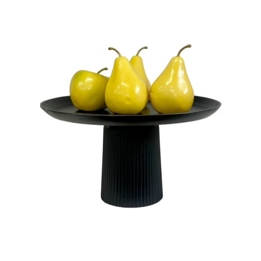 Black Munro Cake/Fruit Stand