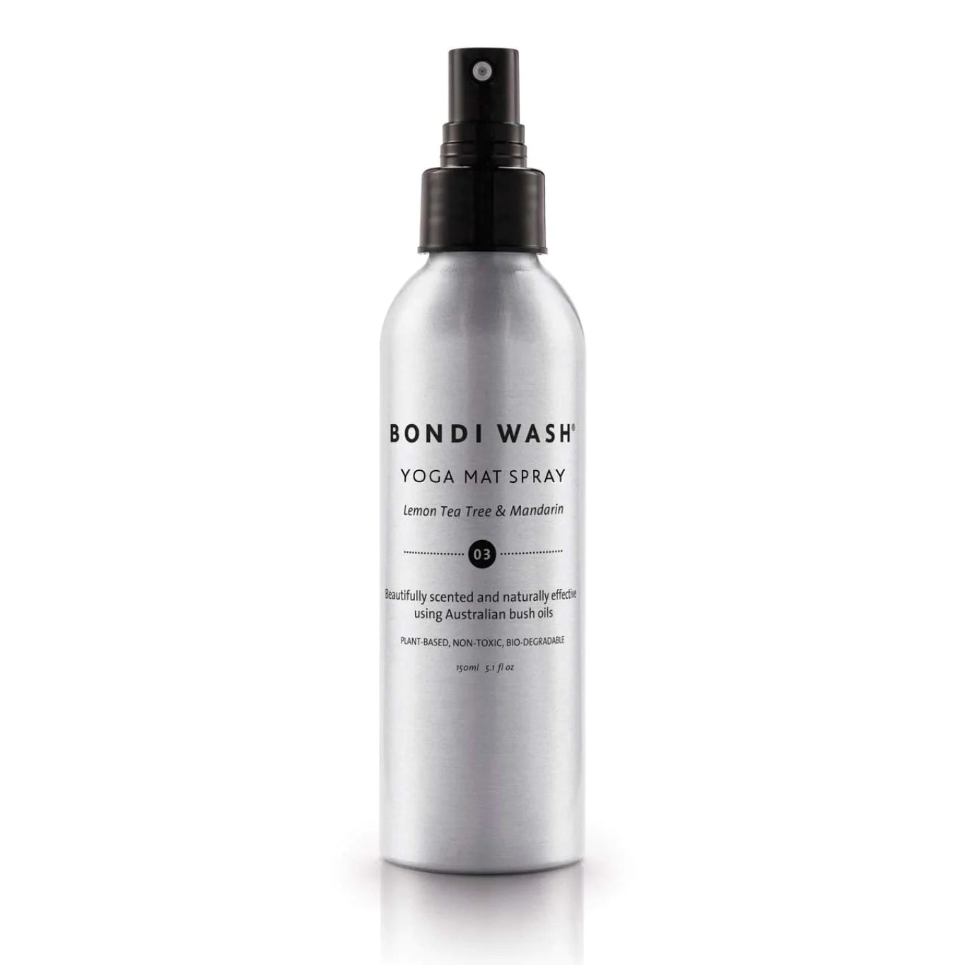 Bondi Wash Yoga Mat Spray -  Lemon Tea Tree & Mandarin 150ML