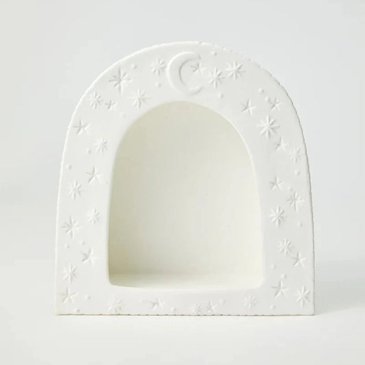 Jones & Co Luna Wall Shelf - white