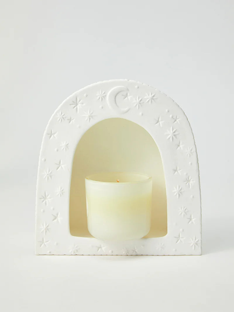 Jones & Co Luna Wall Shelf - white