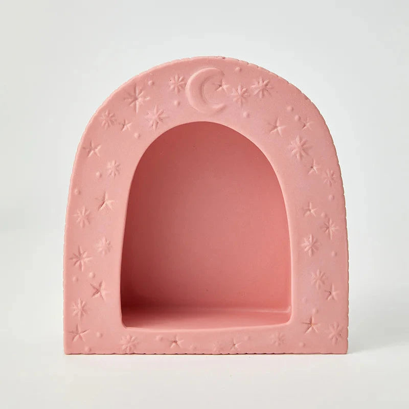 Jones & Co Luna Wall Shelf - pink