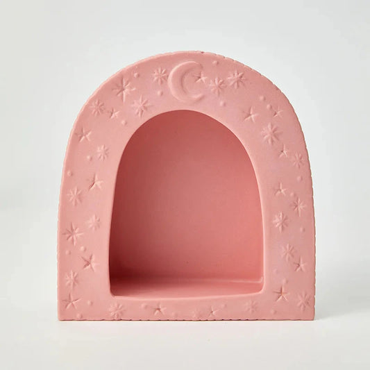 Jones & Co Luna Wall Shelf - pink