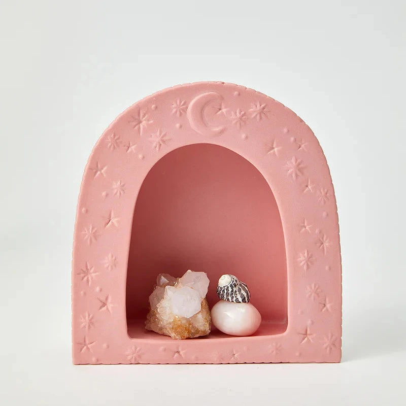 Jones & Co Luna Wall Shelf - pink