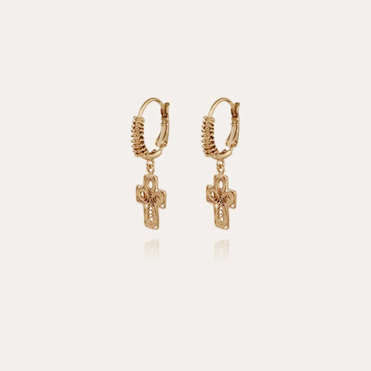 Gas Bijoux Tao Croix Yuca Gold Earrings