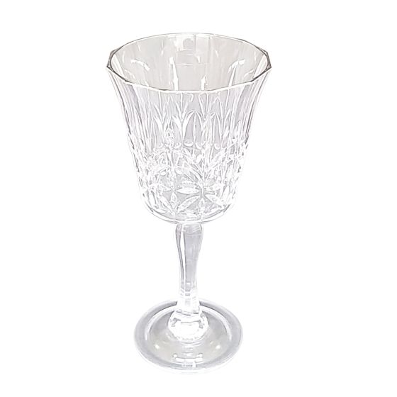 Clear Acrylic Wine Glass