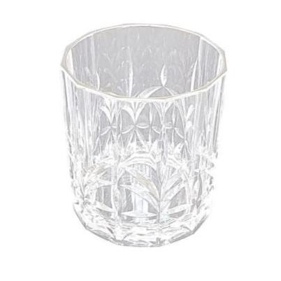 Acrylic Crystal Cut Tumbler Clear