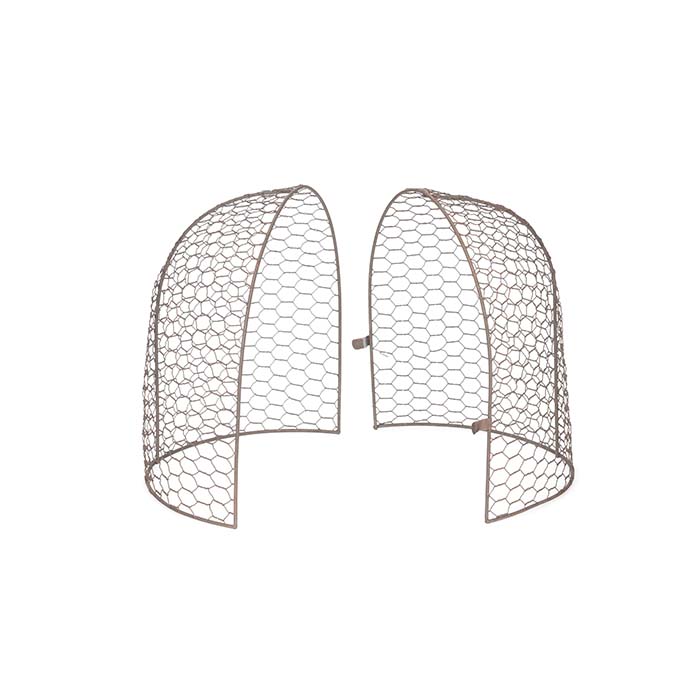 Garden Cloche ends (2 pieces)