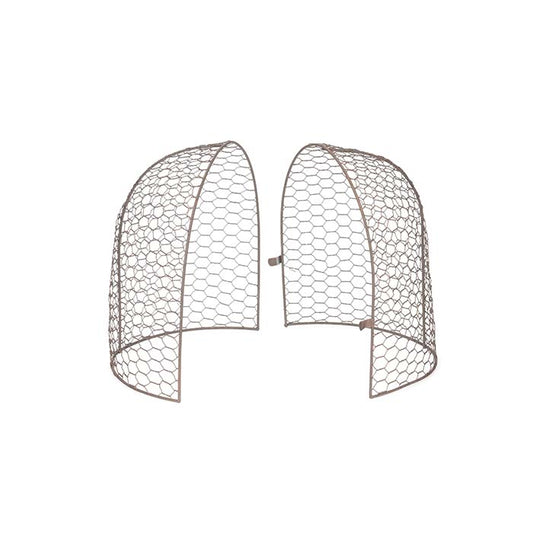 Garden Cloche ends (2 pieces)