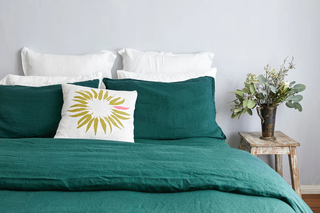 Miss Molly Duvet covers - French Flax  Linen