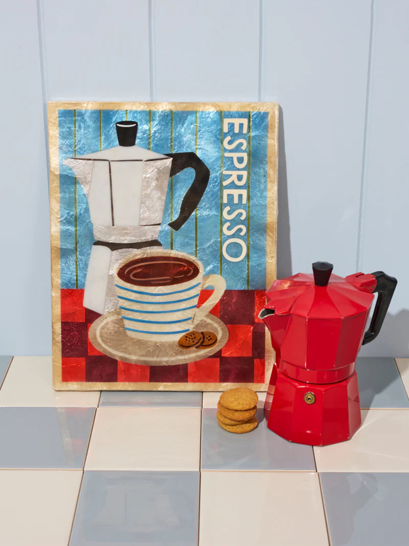 Jones & Co Barista Wall Art - Espresso