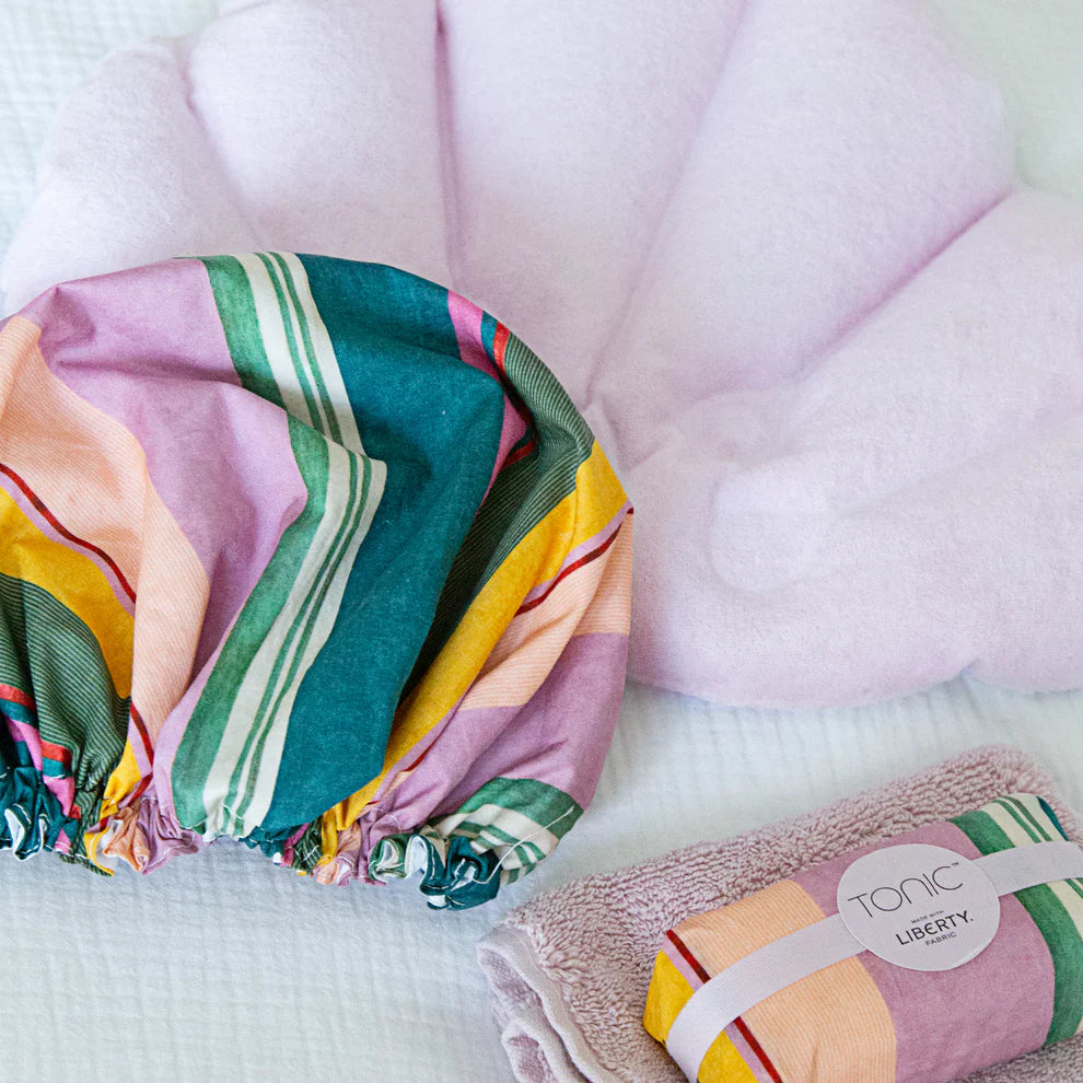 Shower Cap - Gelato Stripe