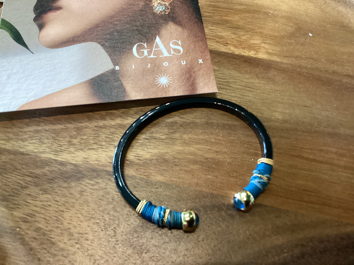 Gas Bijoux Sari Bracelet - black