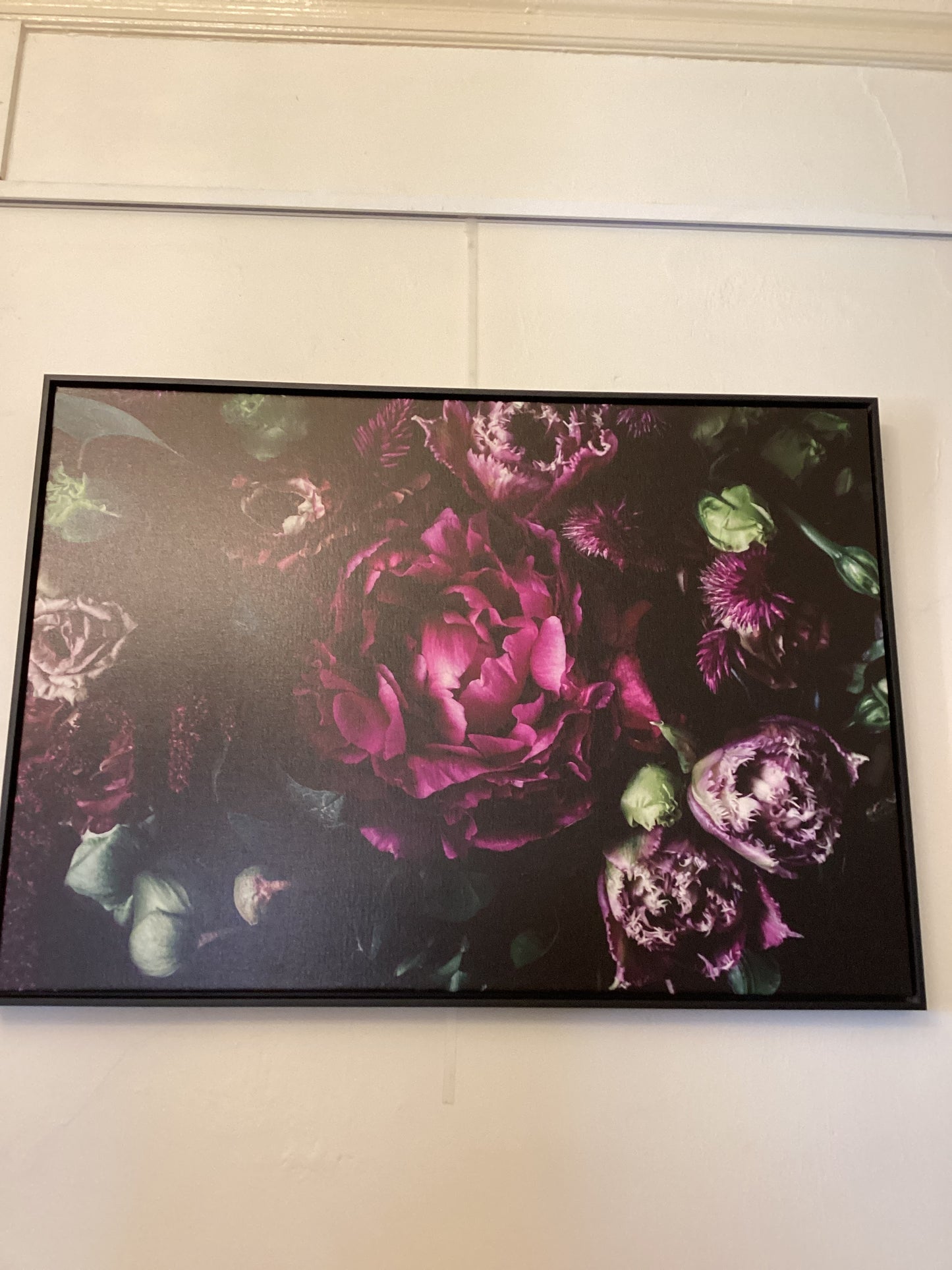 Floragraphica Nymph on Canvas