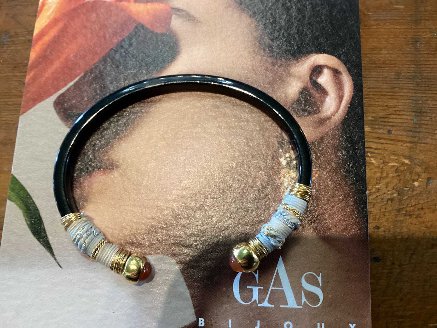 Gas Bijoux Sari Bracelet -  black