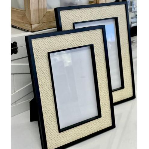 Black Rattan Frame (Small)