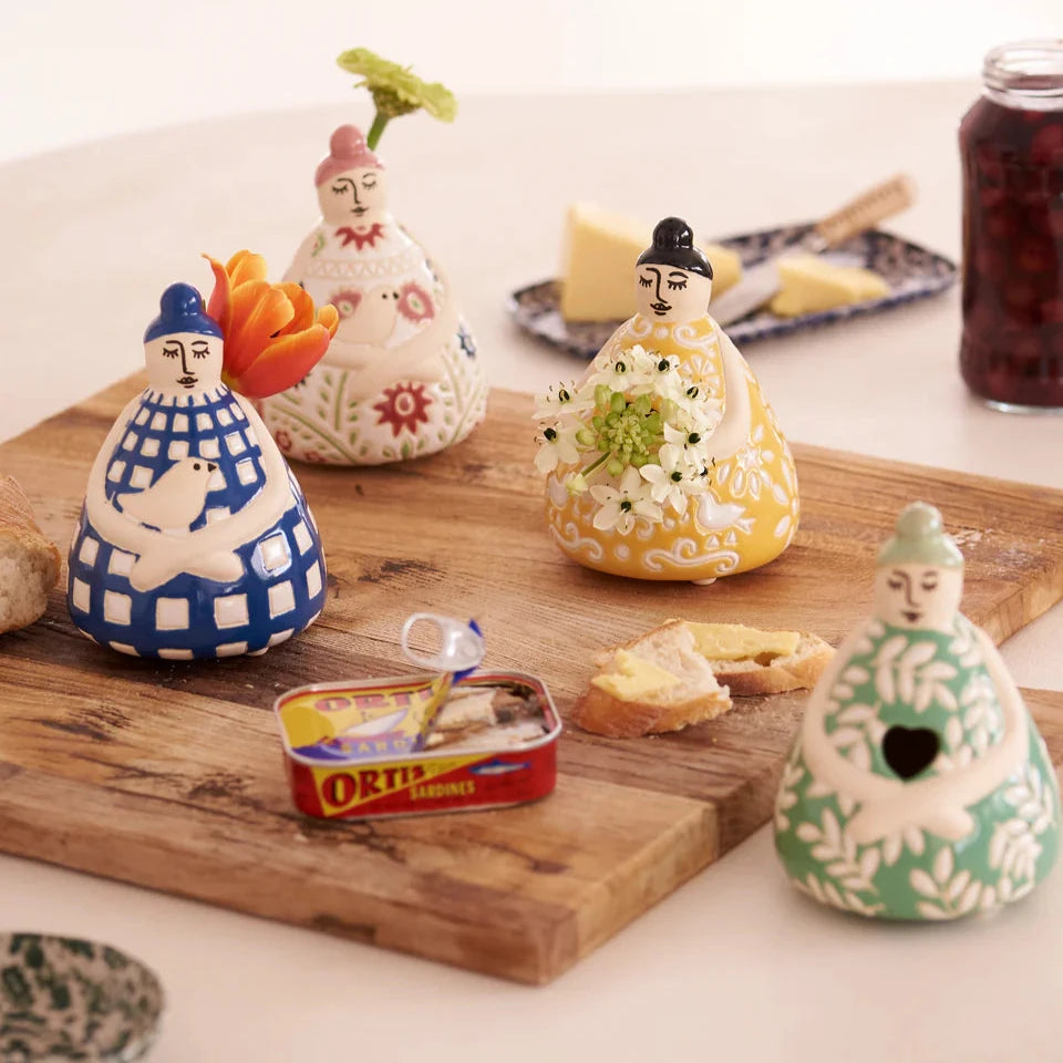 Jones & Co Nonna Vases - Multi Floral