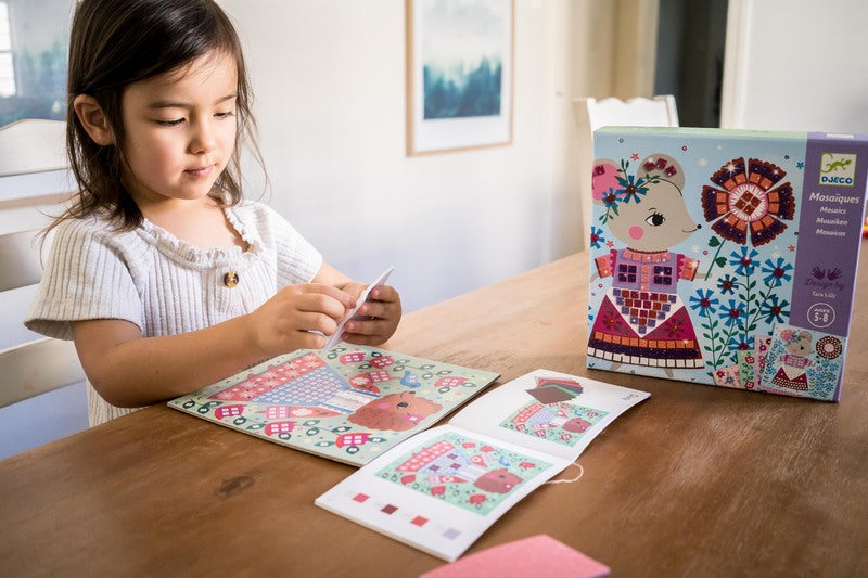 Djeco Lovely Pets Mosaic Kit