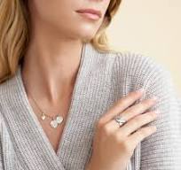 Gas Bijoux Love Mini Pendant Necklace - Silver