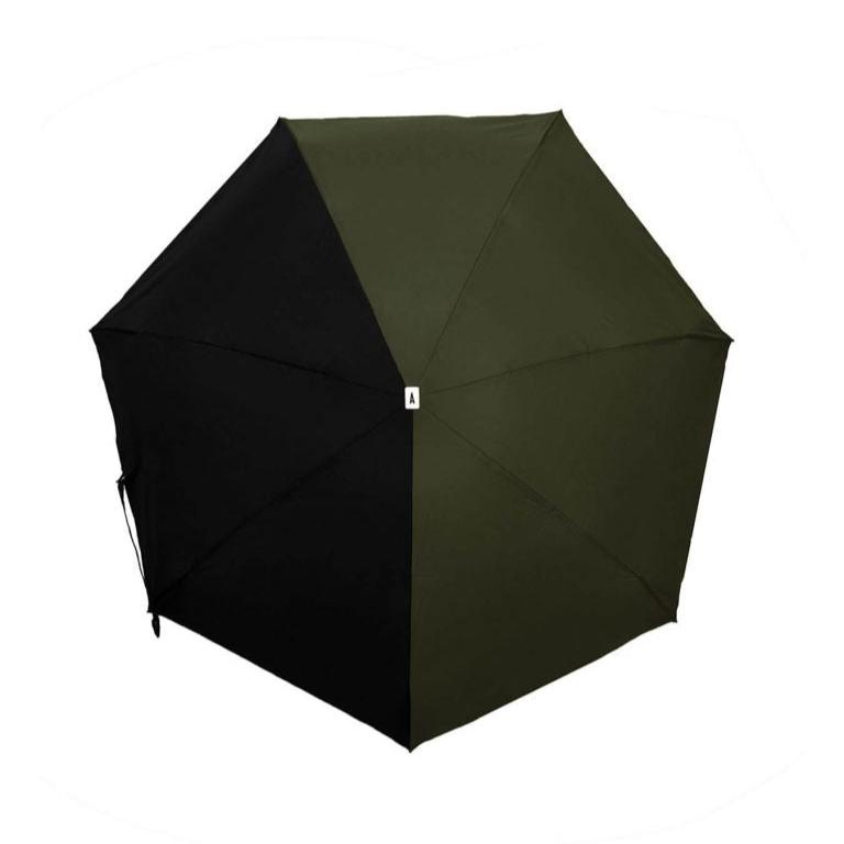 Anatole Micro-Umbrella - Two Toned - Alma (Khaki & Black)
