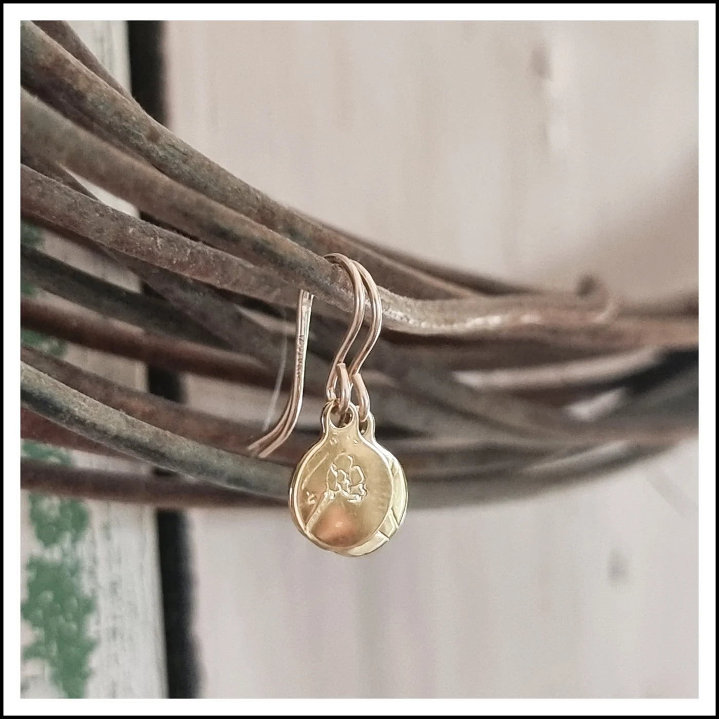 Paird Peace Poppy Earrings