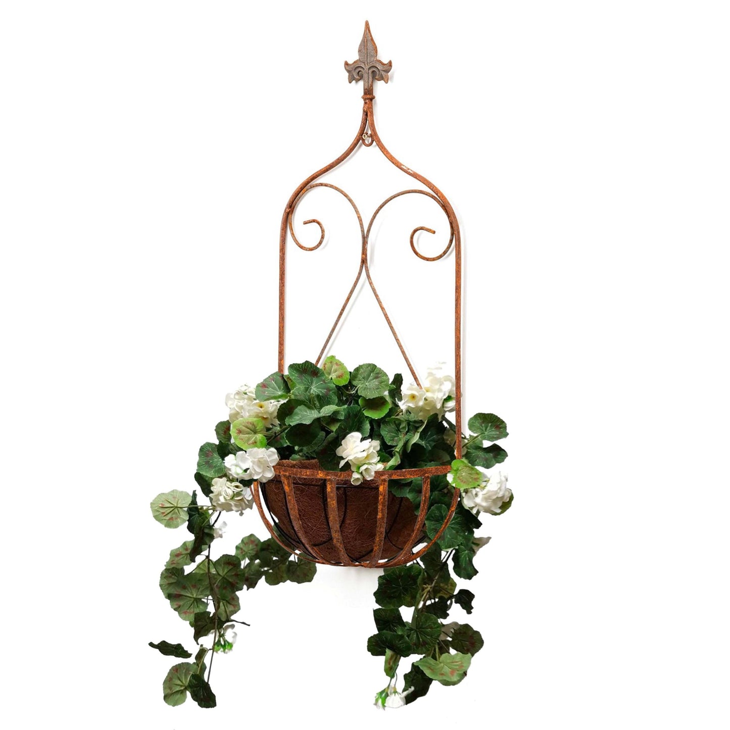 Metal Wall Basket - Else Rust