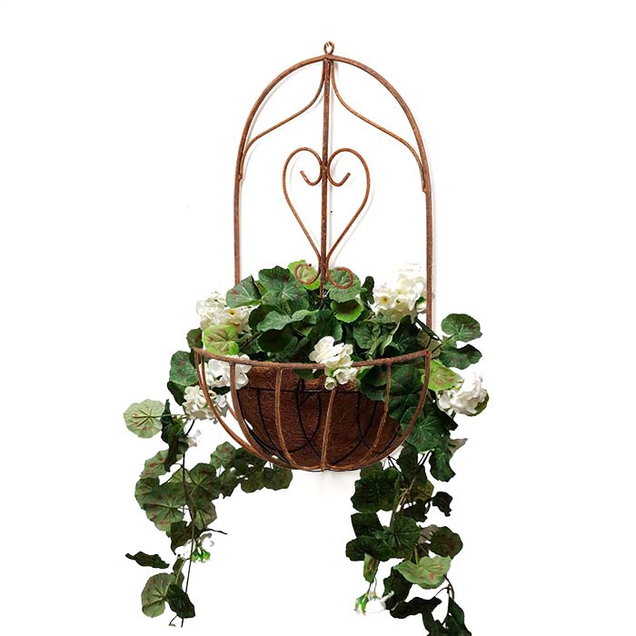 Metal Wall Basket - Tracey Rust