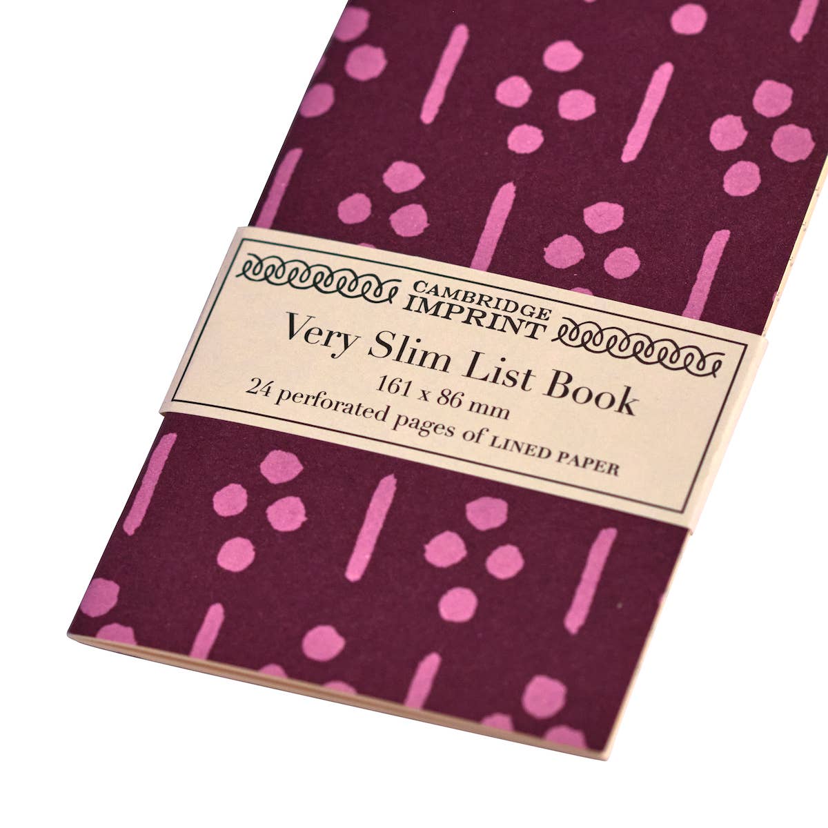 Very Slim List Book Ugizawa Damson