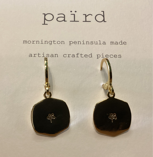Paird Golden Wishes Earrings