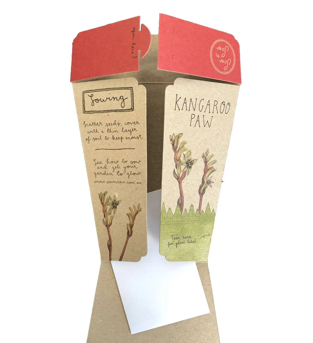 Sow ‘n Sow Gift of Seeds - Kangaroo Paw