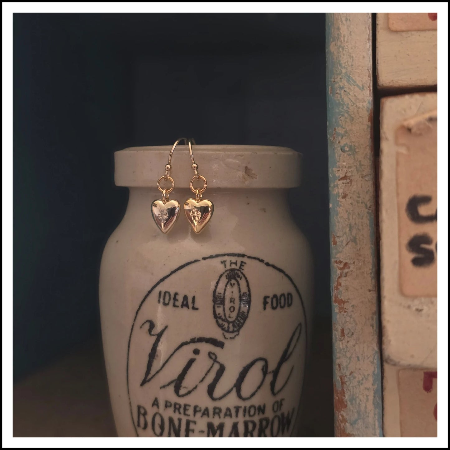 Paird Radiant Heart Earrings