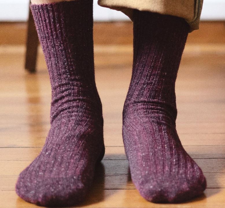 Klue Dust Star Silk & Wool Socks