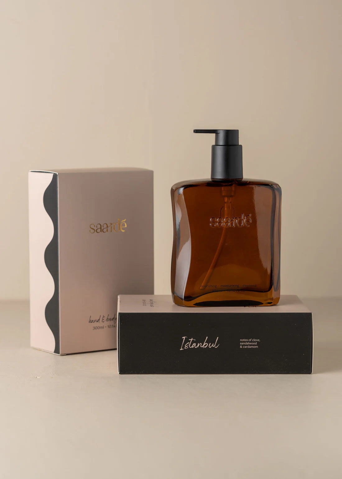 Saarde Hand and Body Wash - 3 scent notes