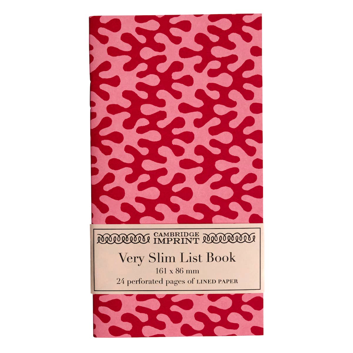 Very Slim List Book Kelp Raspberry Ripple