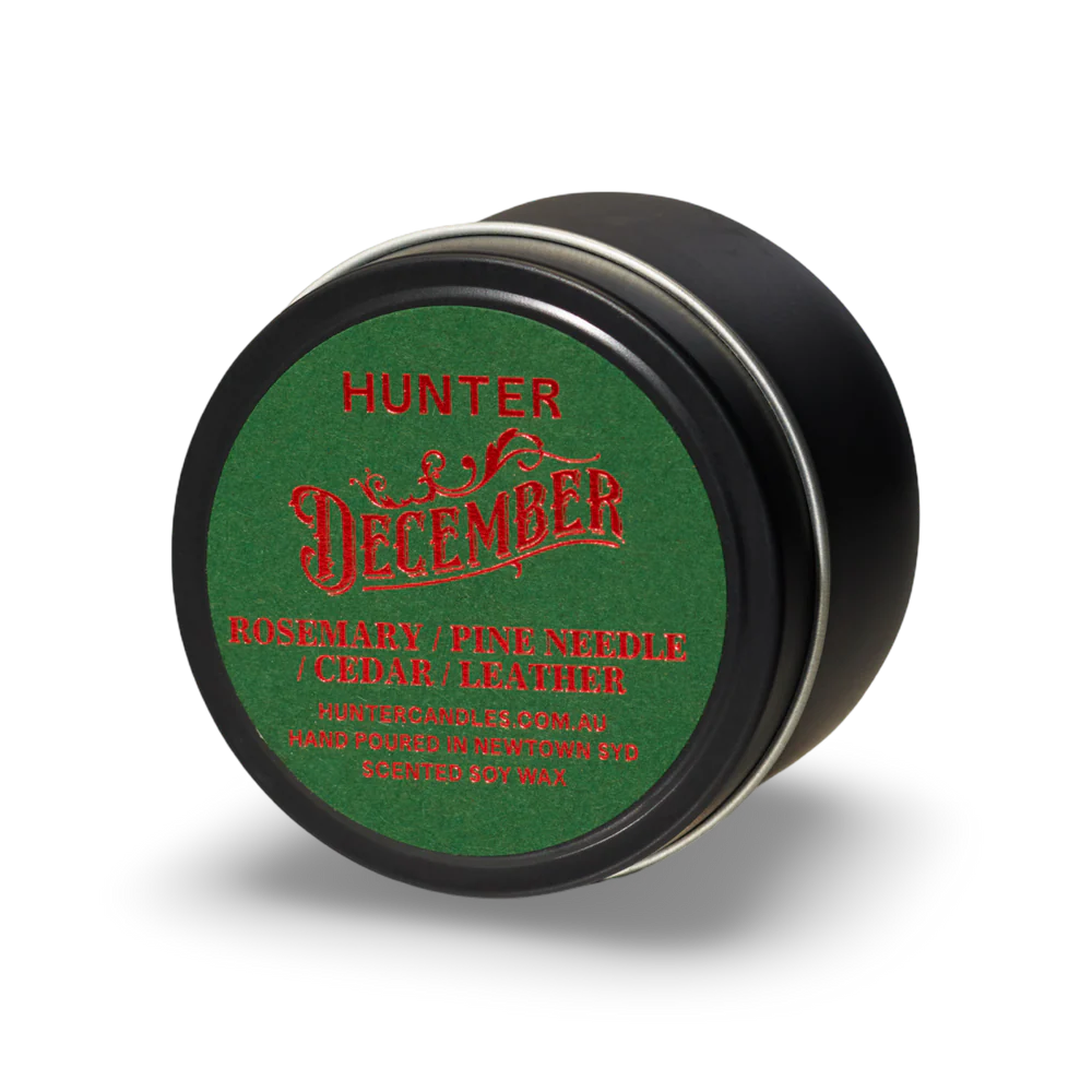 Hunter Traveller Candle - December