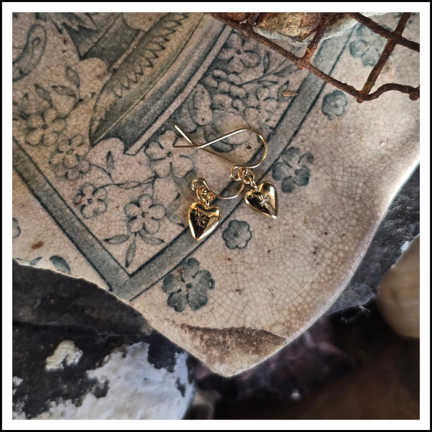 Paird Radiant Heart Earrings